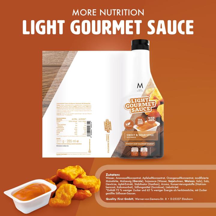 Actual product image More Nutrition Light Gourmet Sauce