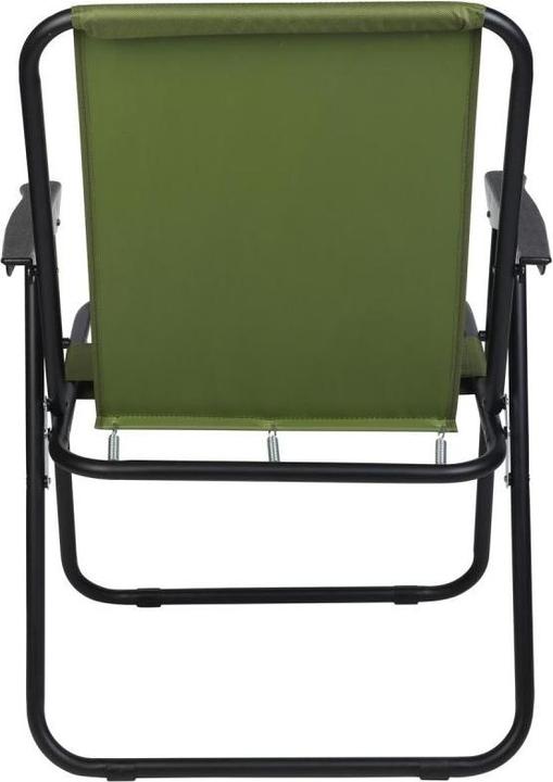 Produktbild Royokamp CAMPING CHAIR WITH ARMRESTS 52x44x75CM FOLDING GREEN
