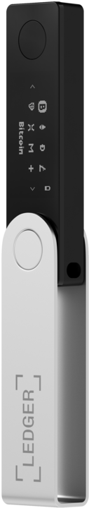 Produktbild Ledger Nano X Onyxschwarz inkl. 30$ Bitcoin-Voucher (Dash, Zcash, Ethereum Classic, Ether, Vertcoin, Stellar, Neo, Bitcoin, Litecoin, Ubiq, Bitcoin Cash, Komodo)