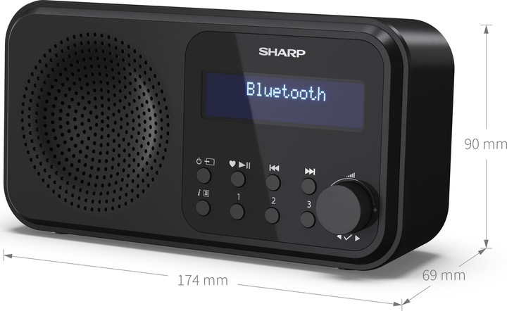 Image du produit Sharp DR-P420 (DAB+ DAB, FM, DAB, Bluetooth)