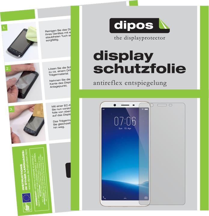 Actual product image Dipos Screen Protector Anti-Glare (5 pcs., Vivo Y71)
