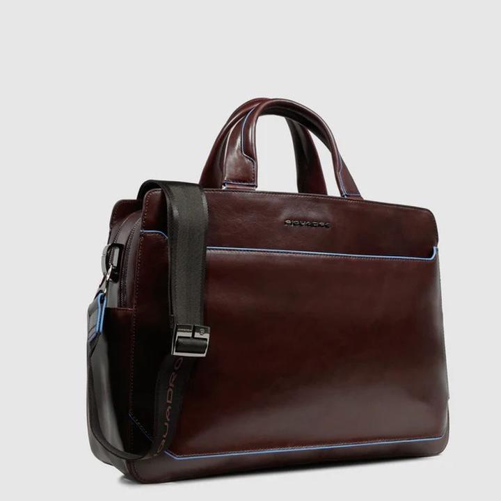 Actual product image Piquadro Blue Square - Laptop bag 15.6" (15.60")