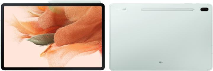Actual product image Samsung Galaxy Tab S7 FE (5G, 12.40", 64 GB, Mystic Green)