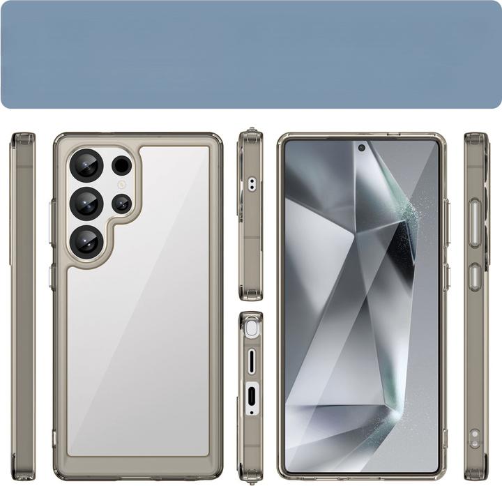 Actual product image Cover-Discount Galaxy S25 Ultra - Schützende Acryl-Handyhülle mit erhöhtem Rand (Samsung Galaxy S25 Ultra)