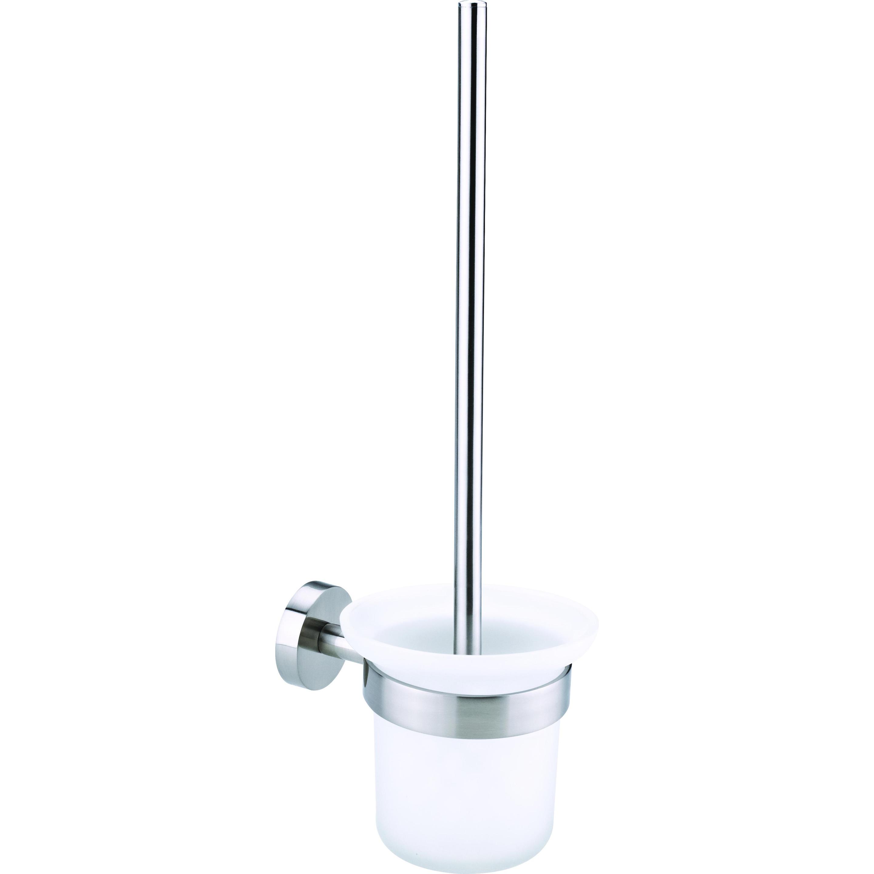 tesa, Toilettenbürste, MOON WC-Bürstengarnitur inkl. Klebelösung ohne Bohren