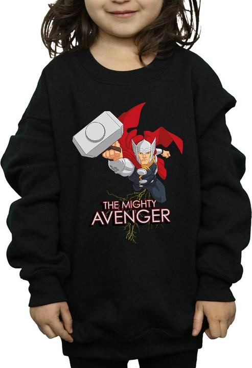 Image du produit - Sweat THOR THE MIGHTY AVENGER - Fille (152, 158)
