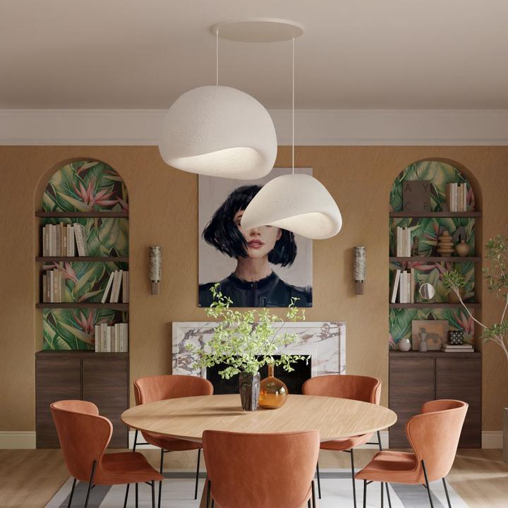 Produktbild Opviq Wabi Plasterglows Chandelier (E27)