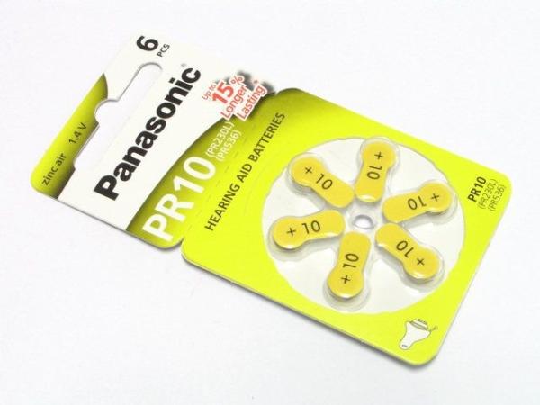 Produktbild Panasonic Pr10 (6 Stk., PR70, 75 mAh)