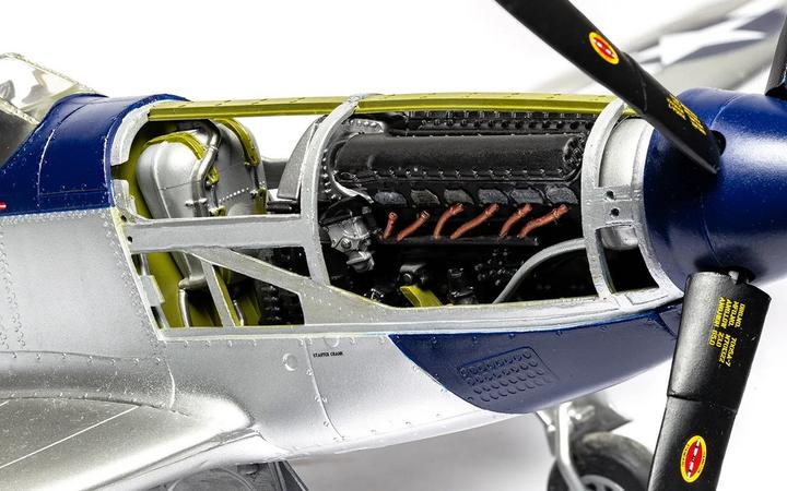 Actual product image Airfix North American P-51D Mustang