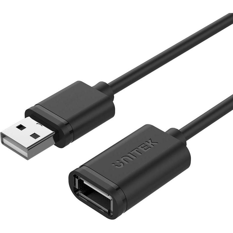 Unitek Y-C449GBK USB Kabel USB 2.0 USB A (1.50 m, USB 2.0), USB Kabel