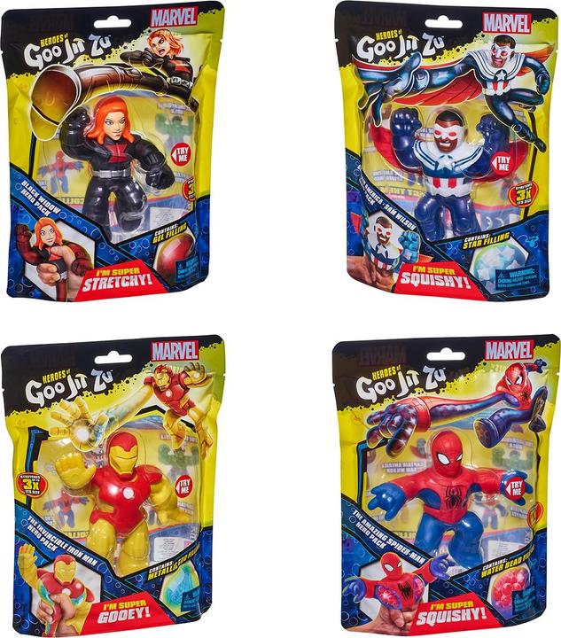 Produktbild Goo Jit Zu Marvel Held Stretch Figur (Assortiert - 1 Stück)