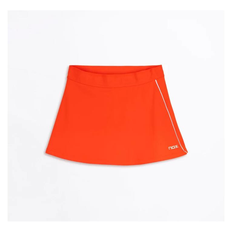 Nox, Damen, Röcke, Damen Padelsport-Rock, Orange, (S)