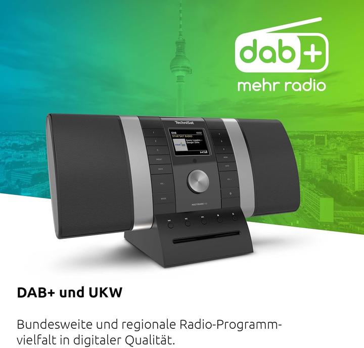 Actual product image TechniSat Multyradio 4.0 SE (Web radio, DAB+, FM, Bluetooth, Wi-Fi)