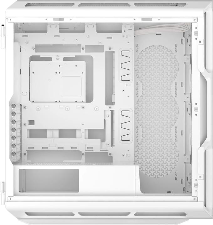 Actual product image Corsair Geh Midi 5000T (Tempered Glass) White (E-ATX, Mini-ITX, ATX, mATX)