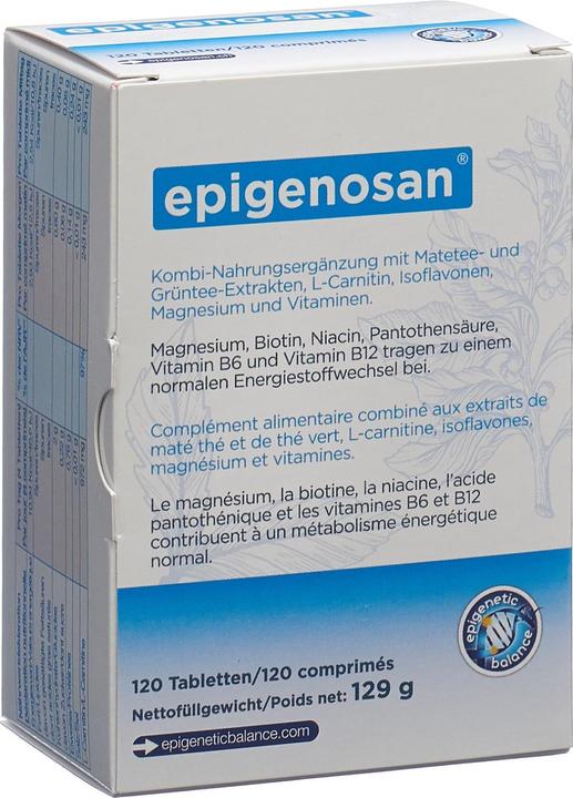 Actual product image Epigenosan LCarnitine Mate (180 Piece, Pills, 114.20 g)