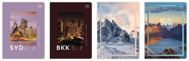 Immagine prodotto Interdruk Notebook A5/96K Raster UV MIX 2 (10 pezzi) (A5, Quadretti)