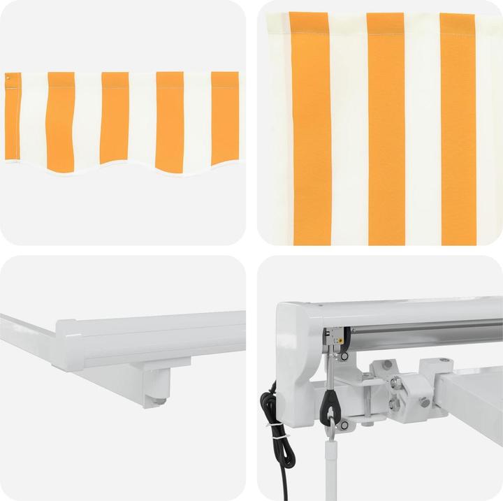 Produktbild vidaXL Elektrische ausziehbare Markise (2.50 m)