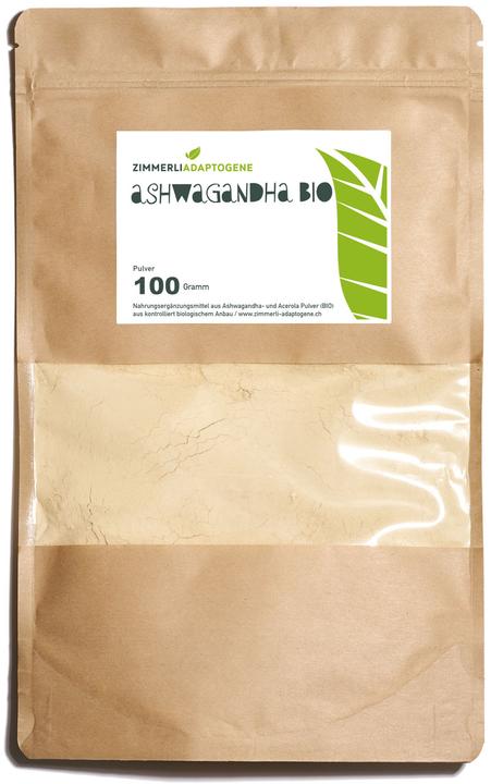 Produktbild Zimmerli Adaptogene Ashwagandha Pulver (1 Stück, Pulver, 100 g)