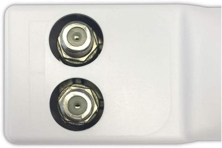 Image du produit Metronic Antenne satellite plate, réception numérique idéale, LNB double intégré, jumelle blanche (Antenne plate, DVB-S / -S2)