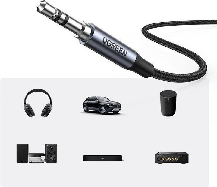 Image du produit Ugreen USB C – 3.5mm Klinke (1 m, Câble AUX)
