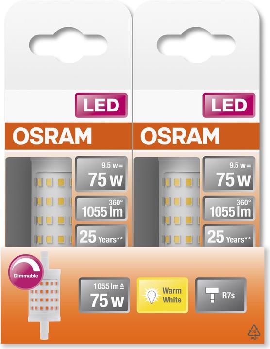 Produktbild Osram Led Line R7S (R7s, 9.50 W, 1055 lm, 1 x, E)