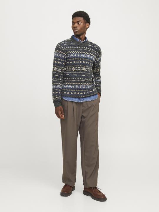 Produktbild Jack & Jones All Over Print Strickpullover Strickpullover (M)