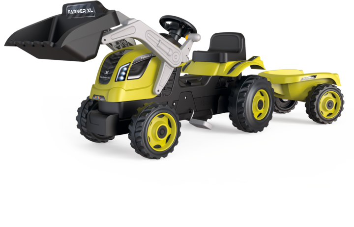 Smoby Farmer Max + Trailer