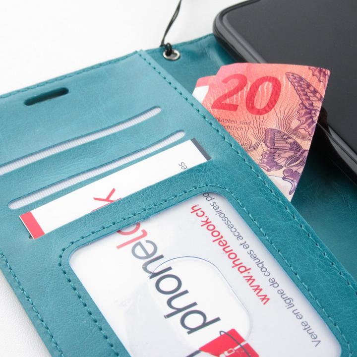 Produktbild PhoneLook Hülle Premium Flip Türkis (Samsung Galaxy A13)
