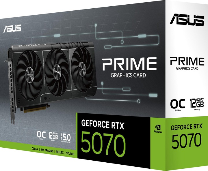 Actual product image ASUS Prime GeForce RTX 5070 OC (12 GB)