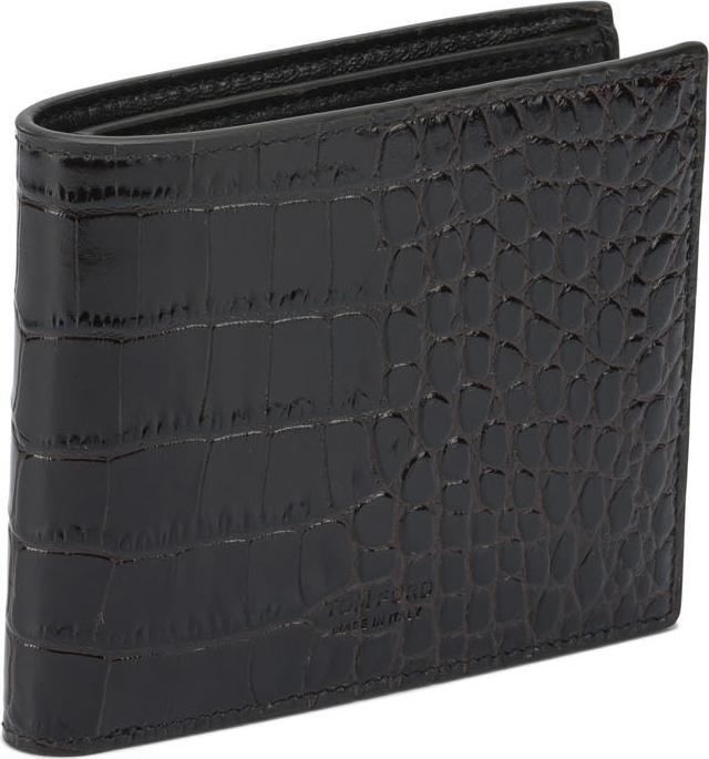 Immagine prodotto Tom Ford Crocodile print leather wallet