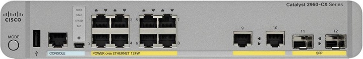 Actual product image Cisco Catalyst 2960-CX (8 Ports)