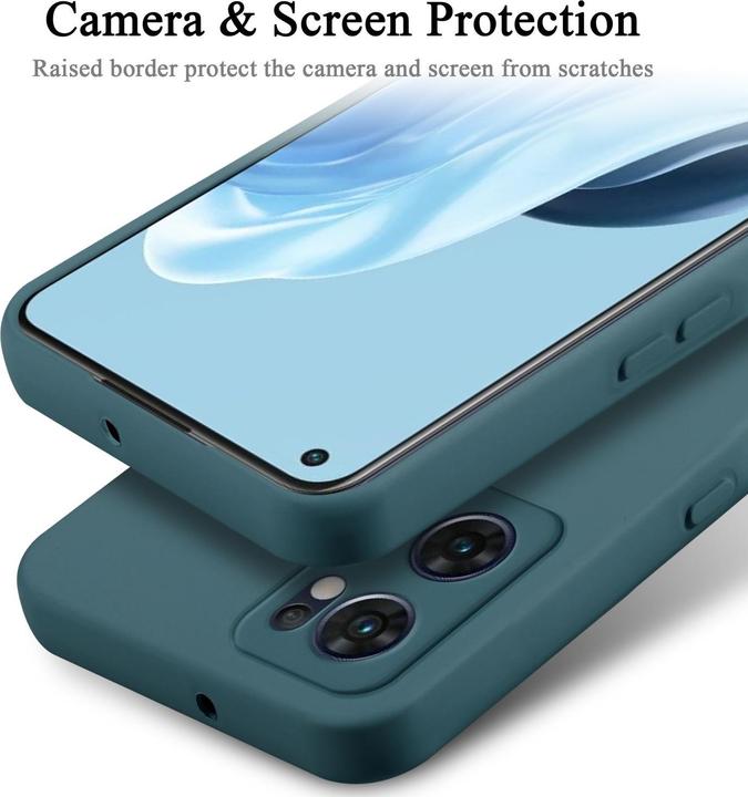 Image du produit Cadorabo Housse pour OPPO Find X5 Lite TPU avec protection liquide Design en silicone (Oppo Find X5 Lite)