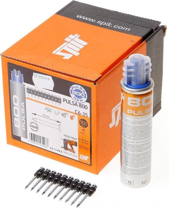 Immagine prodotto Spit Chiodi a spillo ITW per Pulsa 800 C6-35 (500) (500 pz., 35 mm)