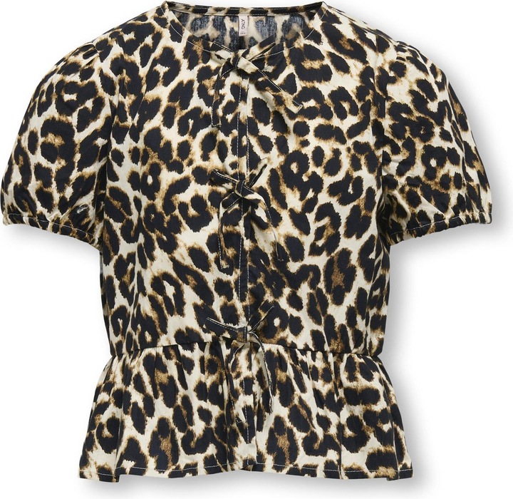 Produktbild Only Kogclara Life S/S Bow Shirt Wvn Noos (158)