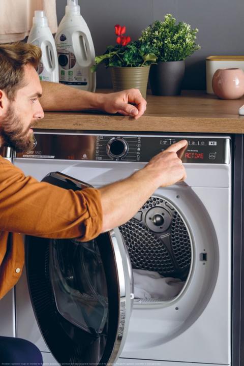 Image du produit Hoover Nre H9a3tcbexs S (9 kg, Gauche)