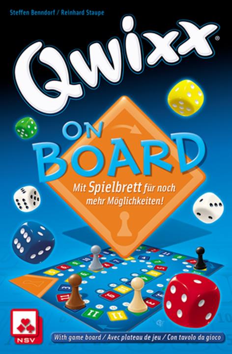 Actual product image NSV Qwixx on Board (English, French, German, Italian, 2 - 4 Players)