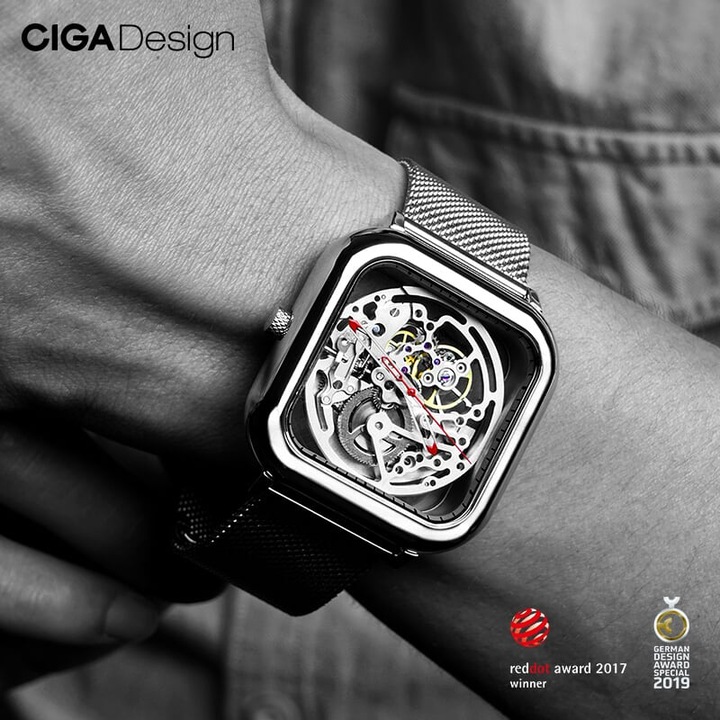 Image du produit Xiaomi CIGA Design Automatic Mechanical Watch - FULL HOLLOW (EN) (Chronomètre)