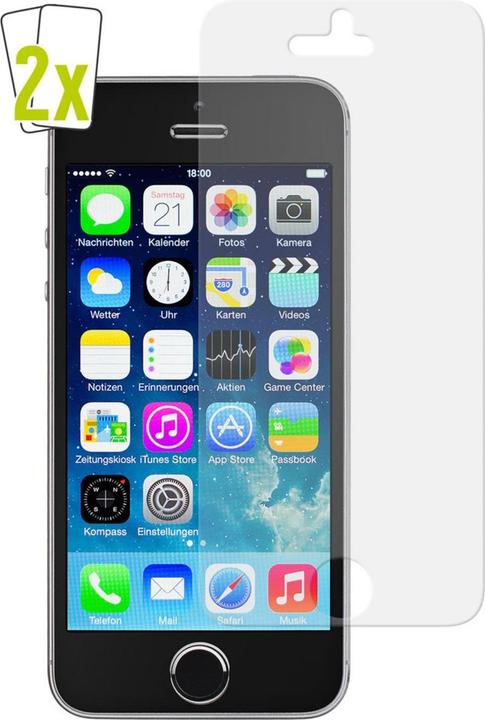 Produktbild Artwizz ScratchStopper Bildschirmschutz (2 Stück, Apple iPhone 5, Apple iPhone 5c, Apple iPhone 5s)