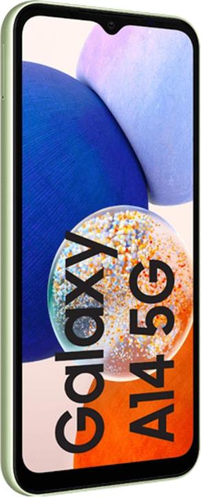 Actual product image Samsung Galaxy A14 5G (128 GB, Lime Green, 6.60", Dual SIM, 5G)