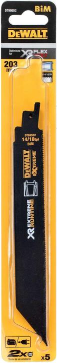 Actual product image DeWalt Sabre saw blade