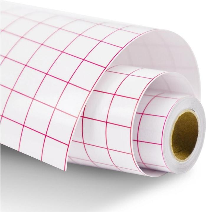 Actual product image Loklik Grid Transfer Tape Roll - 3m - Red (Accessories)