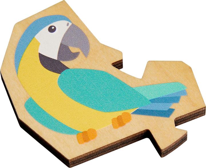 Produktbild Haba Puzzle 2in1 Papagei 21 Teile (21 Teile)