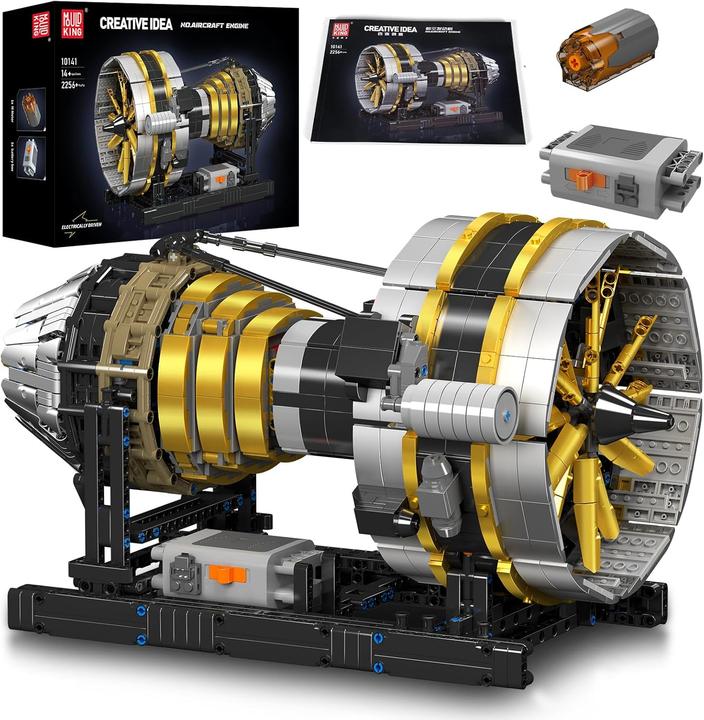 Produktbild Mould King Flugzeug Turbine
