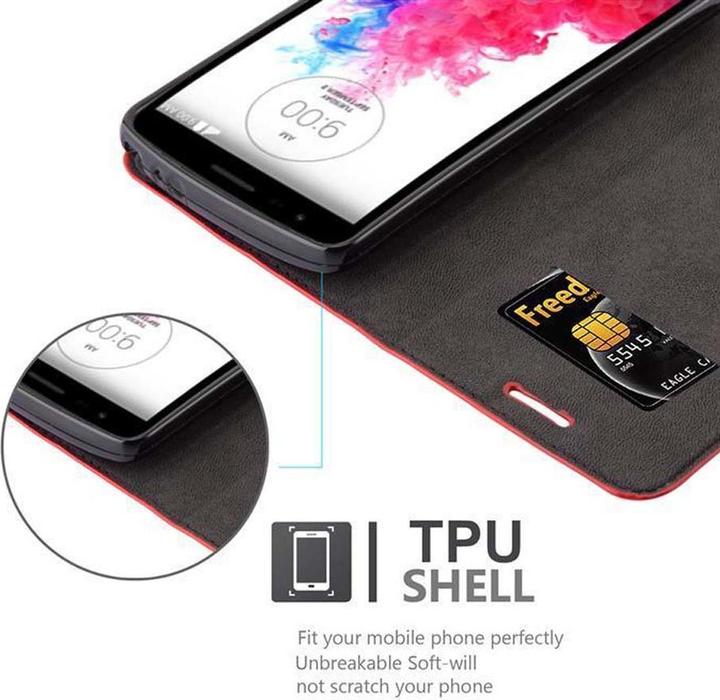 Actual product image Cadorabo Book Invisible Magnet Cover (LG G3 Stylus)