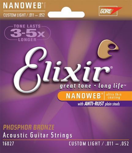 Elixir Elixier 16027 Akustikgitarre Saite Mutation (6x, Gitarre, 0.05")
