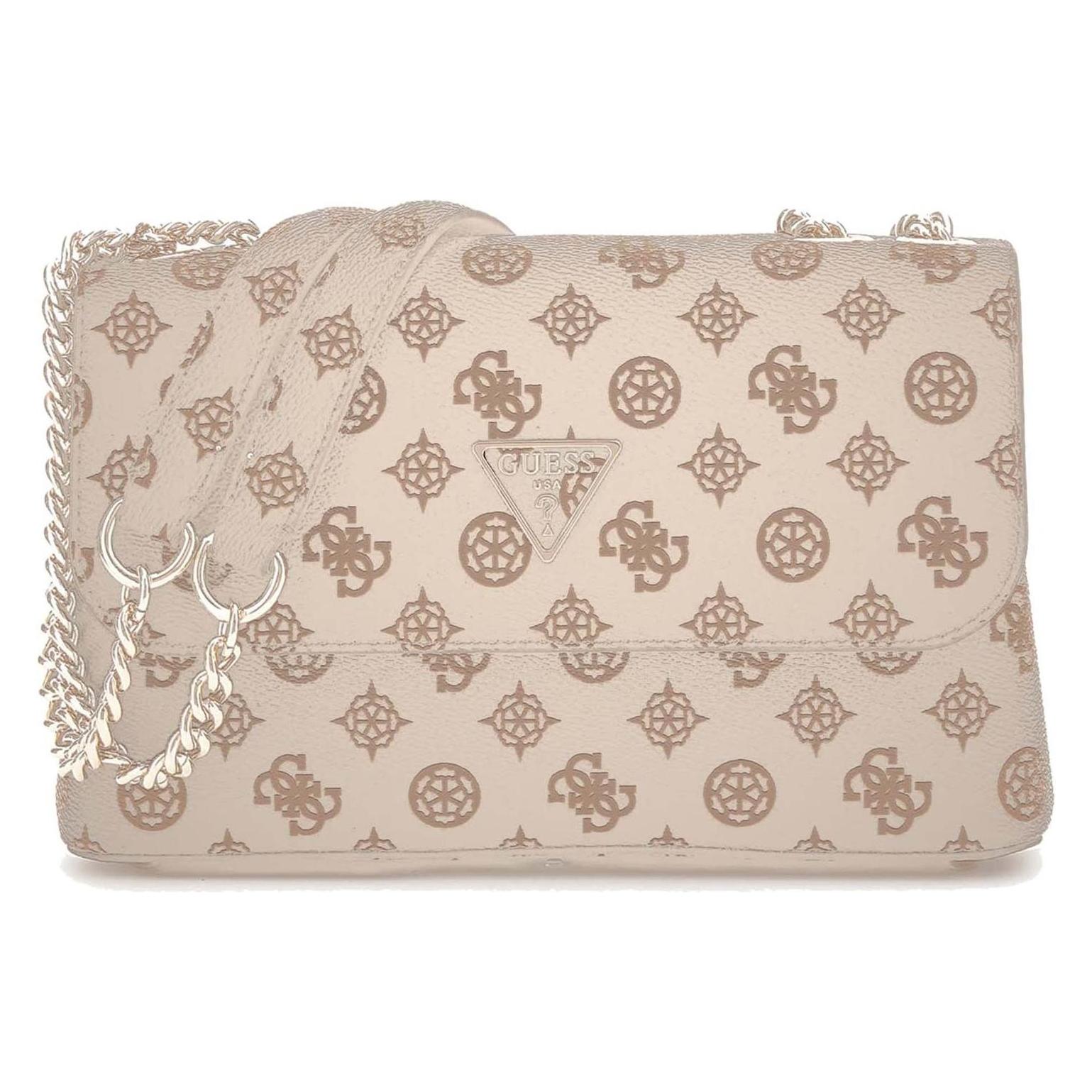 Guess, Damen, Handtasche, Daryna Ii Convertible Xbody Flap Bag, Beige