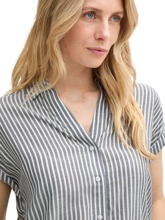 Produktbild Tom Tailor Bluse dünnes Kurzarmshirt (42)