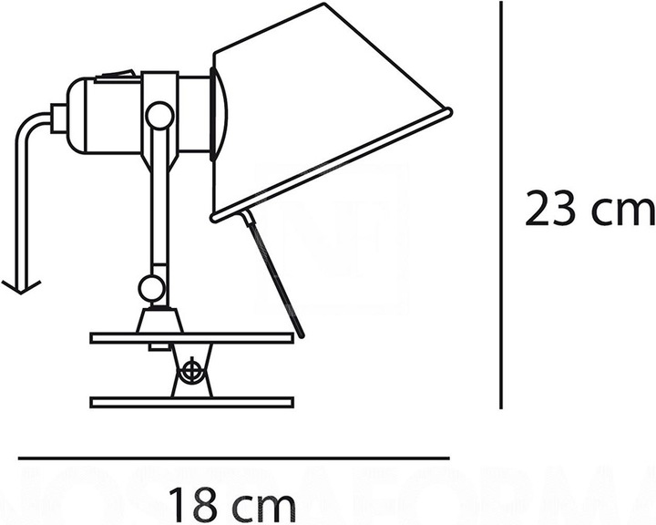 Produktbild Artemide Tolomeo Pinza (E27)