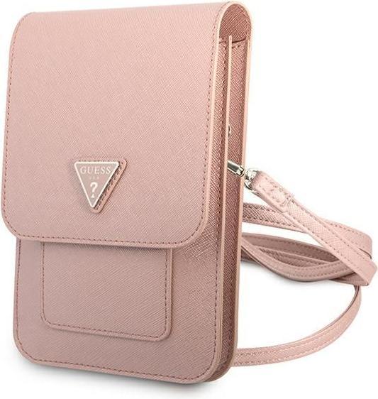 Produktbild Guess Torebka GUWBSATMPI różowy/pink Saffiano Triangle