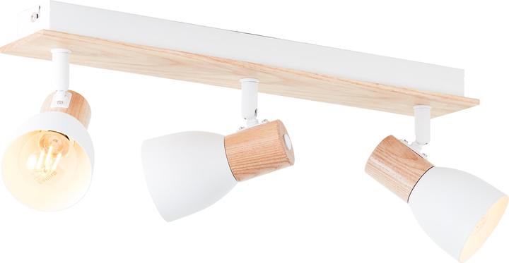 Produktbild Brilliant Daintree Spotbalken 3flg weiss/natur (E14)
